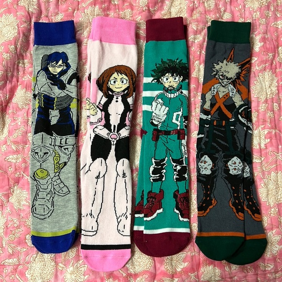 My Hero Academia MHA socks - Picture 1 of 1